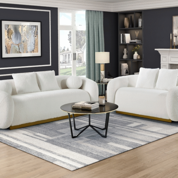 8568WH Seating Novella Living Room